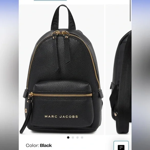Marc Jacobs | Bags | Marc Jacobs Mini Backpack | Poshmark display picture 2